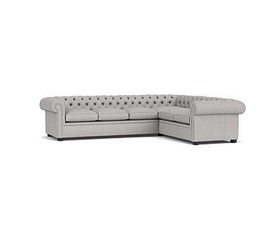 Image of a Option G London Chesterfield Corner Sofa
